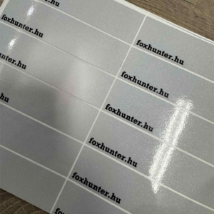 Fényvisszaverő Nyílvessző matrica (5.2-6.2 méretű vesszőkhöz)12db/lap